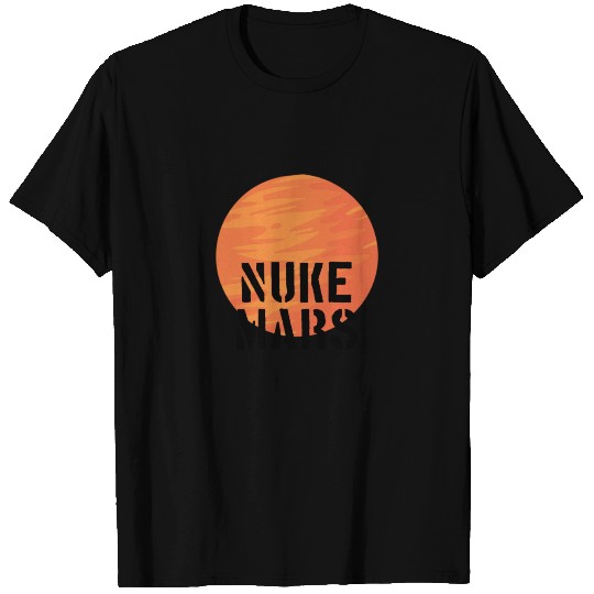 TRONOMY: Nuke Mars Funny Astronauts T Shirts