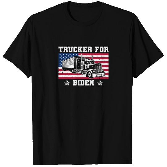 Trucker For Joe Biden, Elections T Shirts