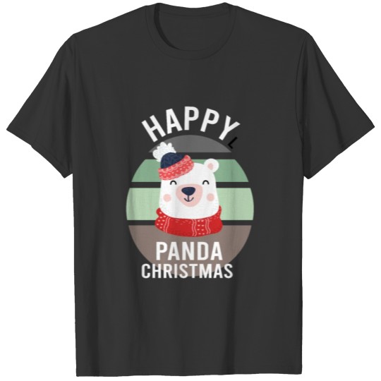 Christmas with my panda T Shirts