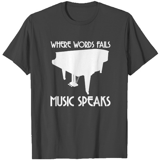 Piano Pianist Music Piano Player T Shirts