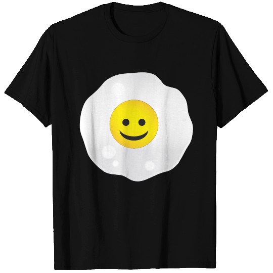 Smiley Face Fried Egg T Shirts