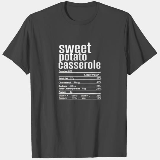 Thanksgiving Christmas Sweet Potato Casserole T Shirts