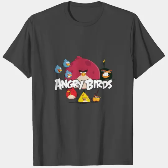 Angry Birds Group Shot Gift T Shirts
