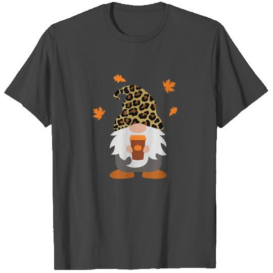 Fall Gnome with Pumpkin Spice Halloween T Shirts