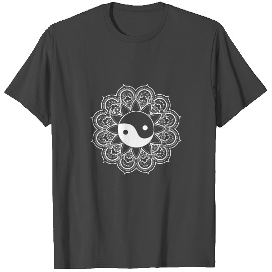 Mandala Ying Yang Gift Idea T Shirts