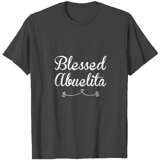 Abuelita T Shirts Gift Blessed Abuelita