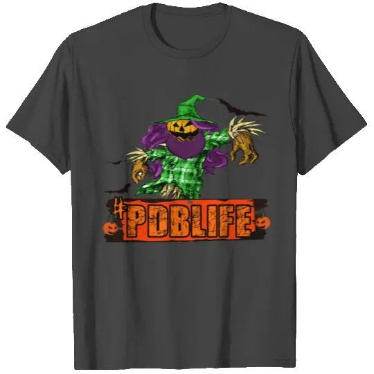 pdblife Halloween Wiz scarecrow T Shirts