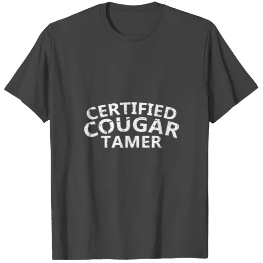 Mens Certified Cougar Tamer T Shirts Cougar Hunter Sh