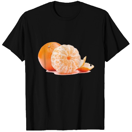 Tangerine orange fruit T Shirts