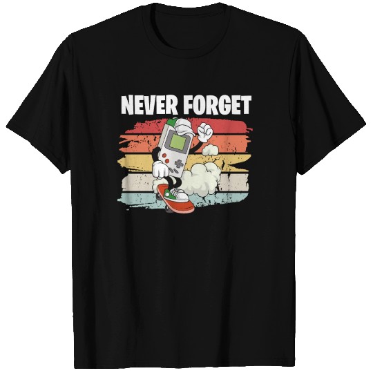 Retro Never Forget 80s 90s Throwback Vintage T Shirts