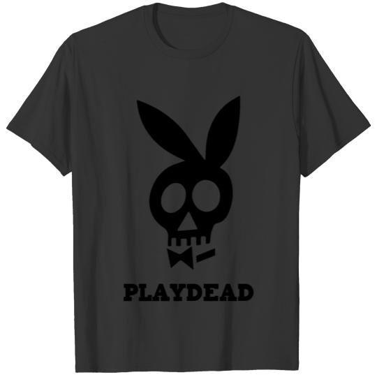 Playdead (Playboy style, black logo) T-shirt