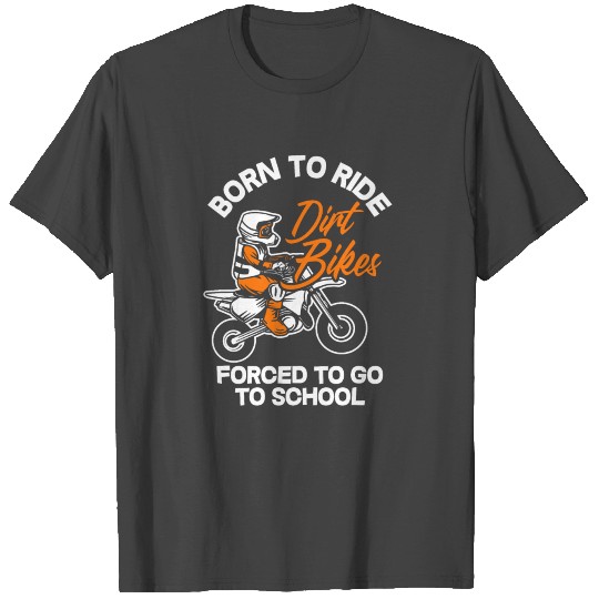 Kids Dirt Bike Supercross Motocross Motorcycle T Shirts