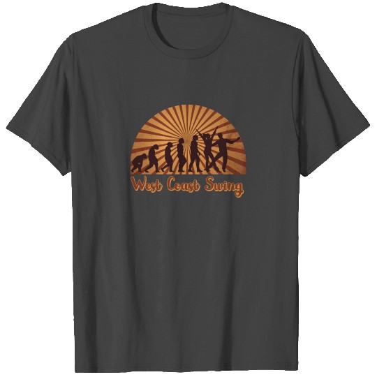 West Coast Swing Design T Shirts