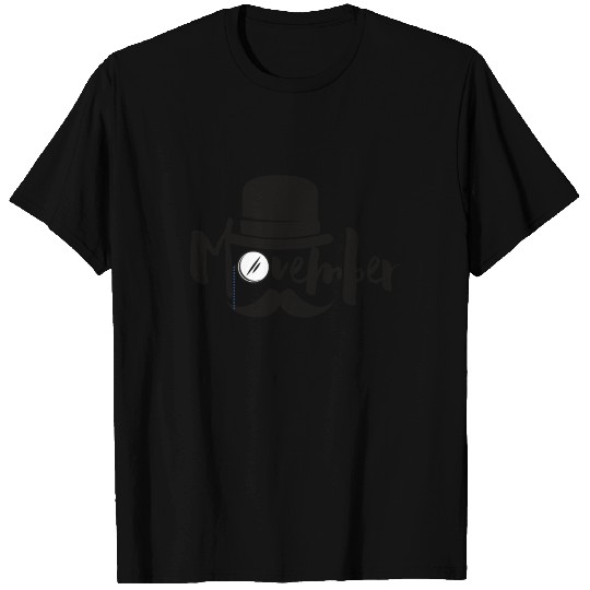 Movember Moustache Gentleman T Shirts