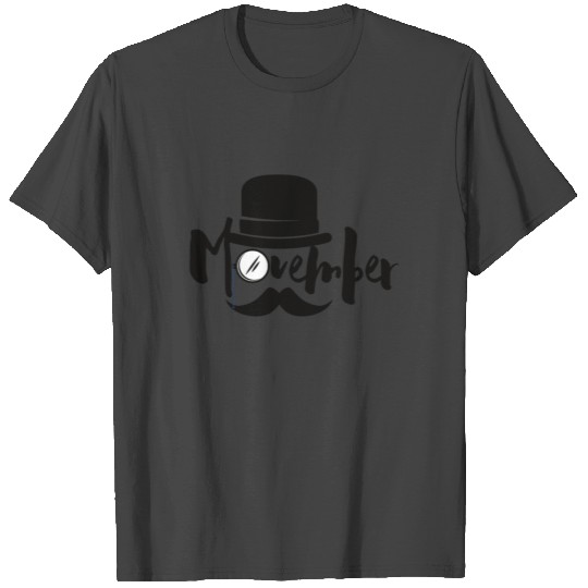 Movember Moustache Gentleman T Shirts