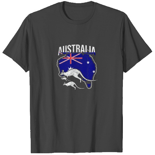Australia Kangaroo T Shirts