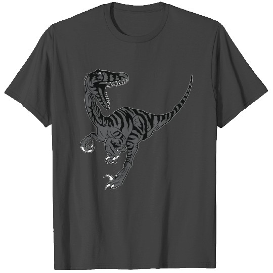 Velociraptor Dinosaur T Shirts