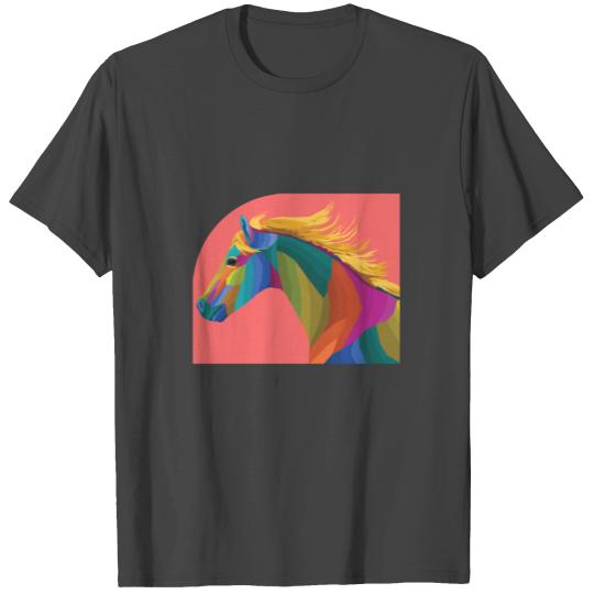 Psychadelic Weed Animals Colorful Fantasy Magic Fe T Shirts