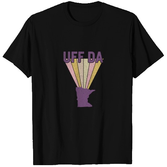 Uff Da Retro Style Minnesota T Shirts