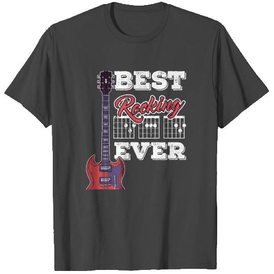 Best Dad Ever Musician Guitar Tabs Father's Day T Shirts