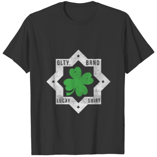 Happiness Cloverleaf St Patrick's Day Shamrock T-shirt