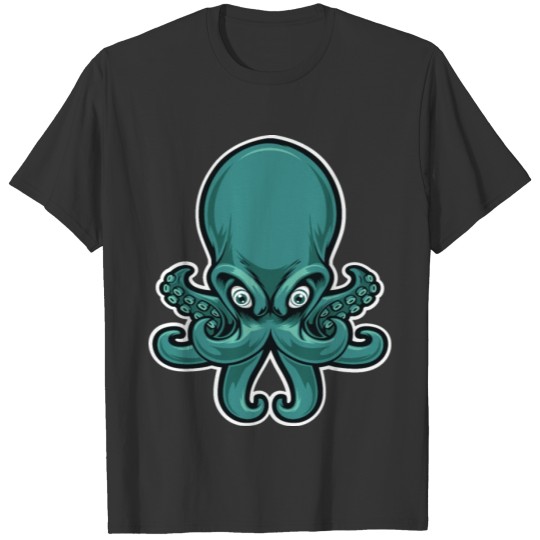 Green Octopus T-shirt