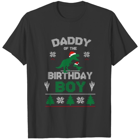 Daddy Dinosaur T Shirts Funny Cute Birthday Boy Famil