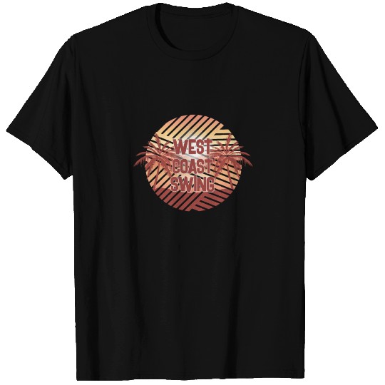 West Coast Swing Palms T Shirts