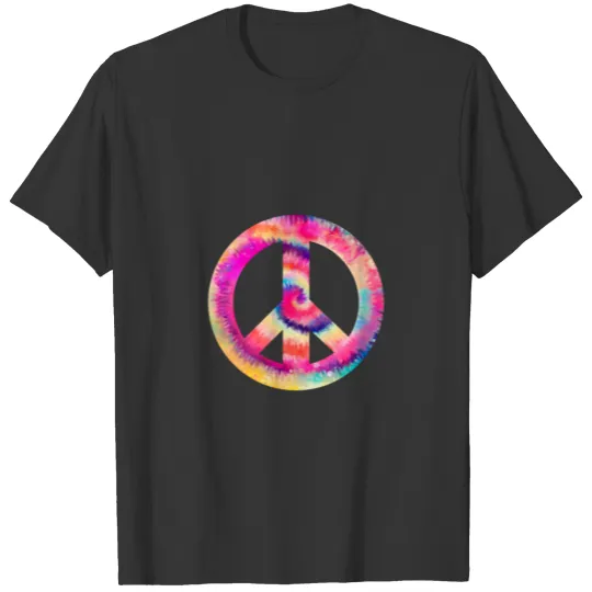 Tie Dye Peace Psychedelic T Shirts
