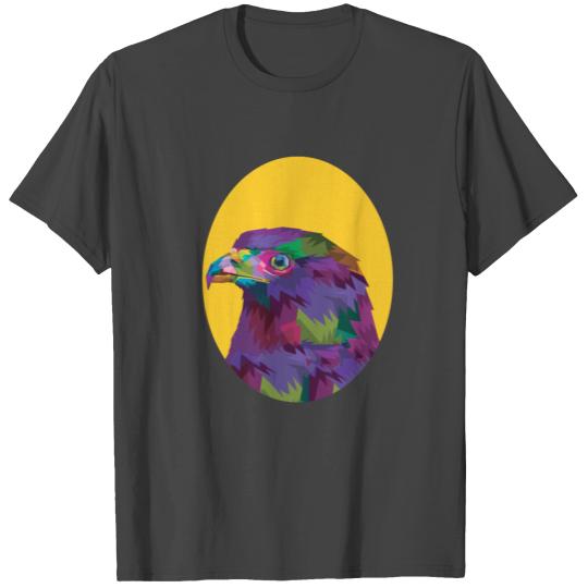 Psychadelic Wolf Animals Colorful Artistic Magic F T Shirts
