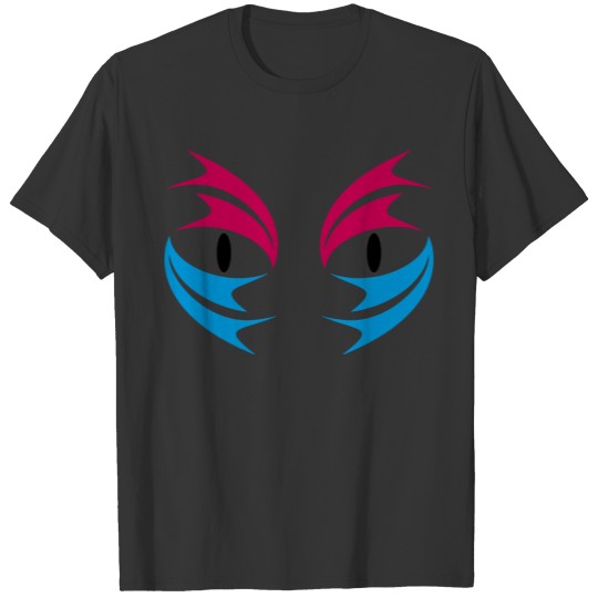 2 colorful eyes T-shirt