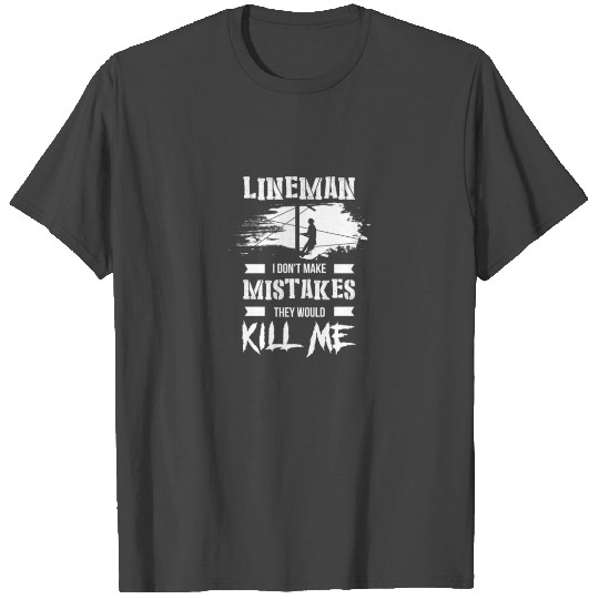 Power Line Crew Electric Lineman Gift T Shirts