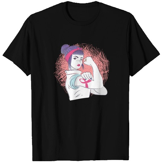 Girlpower cancer awareness month T Shirts