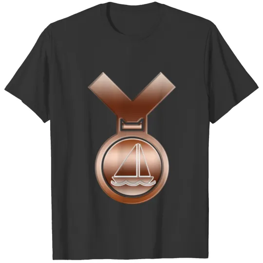 Bronze Sailing 3rdplace award medal T Shirts