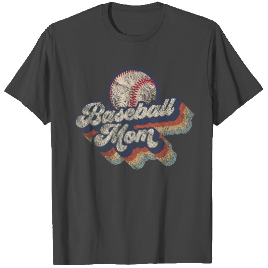 Retro Baseball Mom, Baseball Gift, Baseball Spirit T Shirts