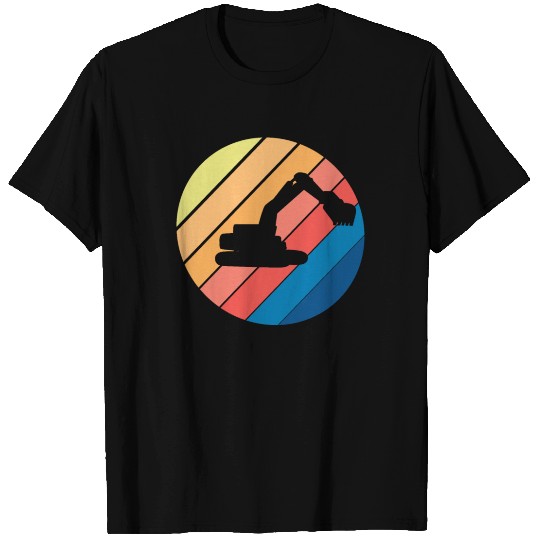 Excavator construction vehicles T Shirts