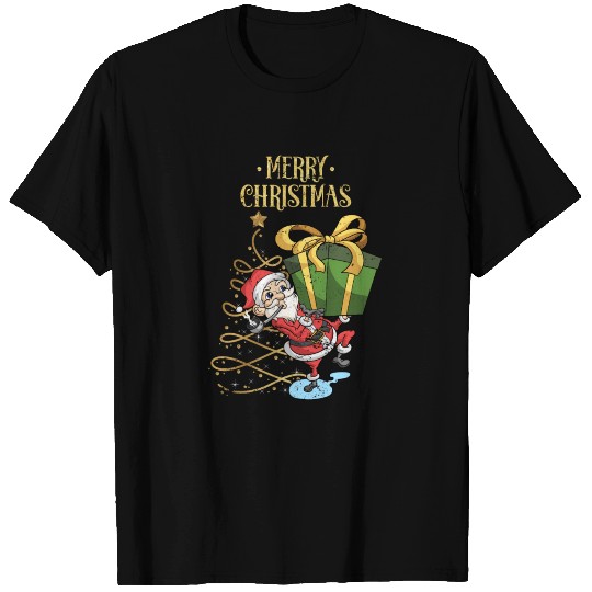 Santa Claus Christmas Christmas tree T Shirts