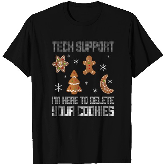 Christmas Tech Support Computer Progra T Shirts