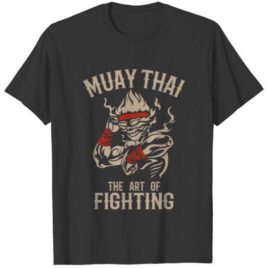 Muay Thai Fighter - Thai Boxing and Kickboxing T-shirt