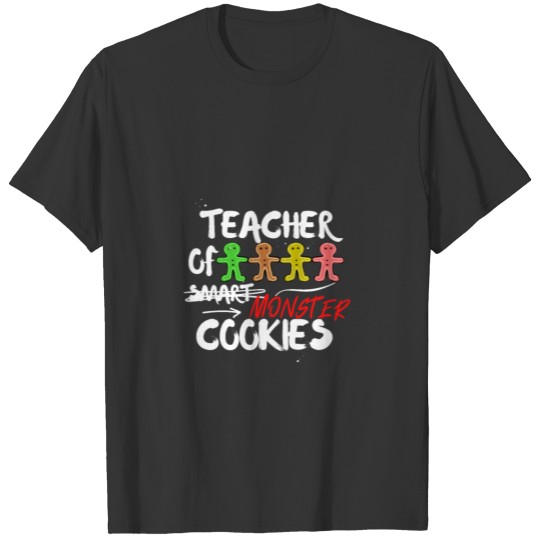 Teacher Of Smart Cookies Monster Chocolate Kids T-shirt
