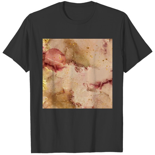 Abstract Watercolor Paint Swashes Decor Art T Shirts