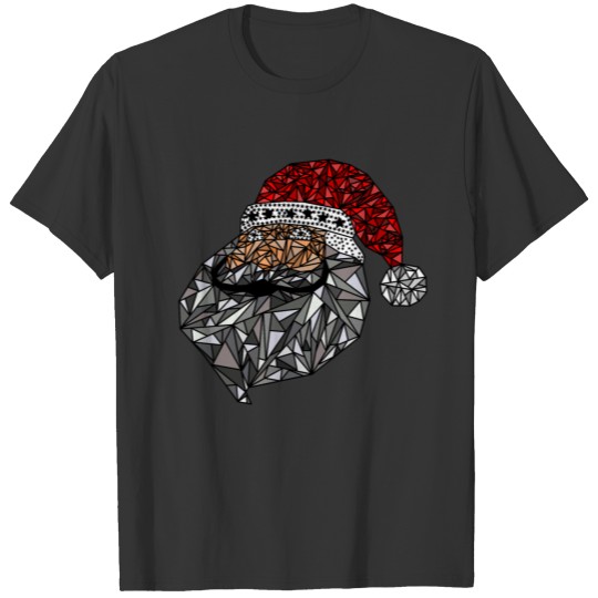 Santa Claus abstract T Shirts