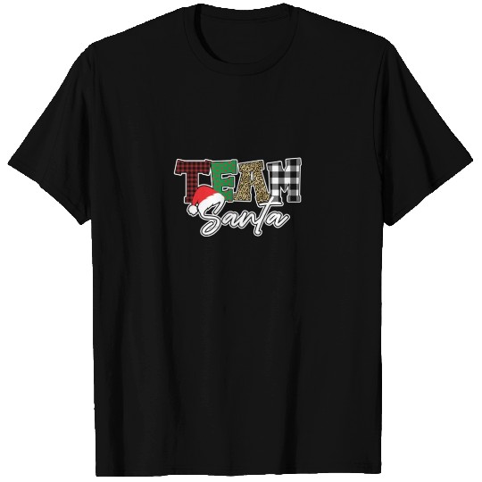 Buffalo Plaid Pattern Christmas Leopard T Shirts
