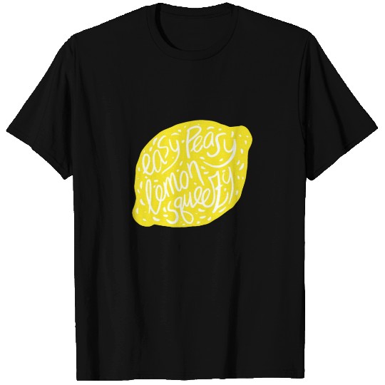Easy Peasy Lemon Squeezy Fruit Funny T Shirts