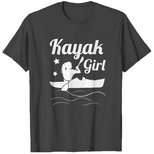 Kayak Girl Kayaker Canoe Driver Gift T Shirts