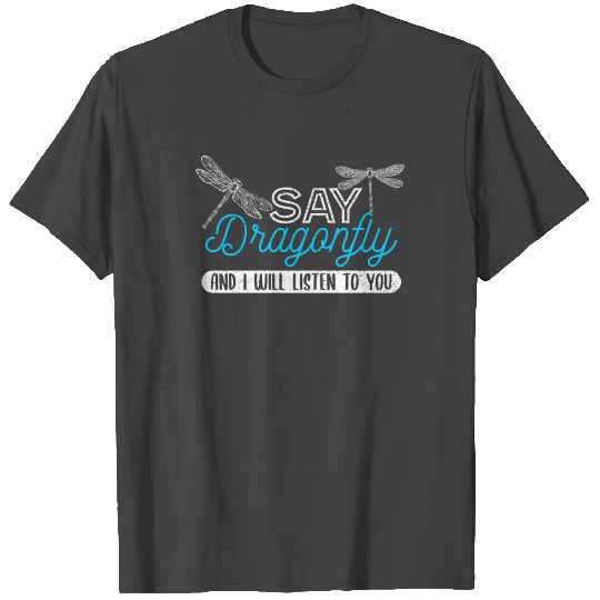 Hippie Entomologist Dragonfly Gift T Shirts