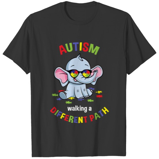 Autism Walking A Different Path T-shirt