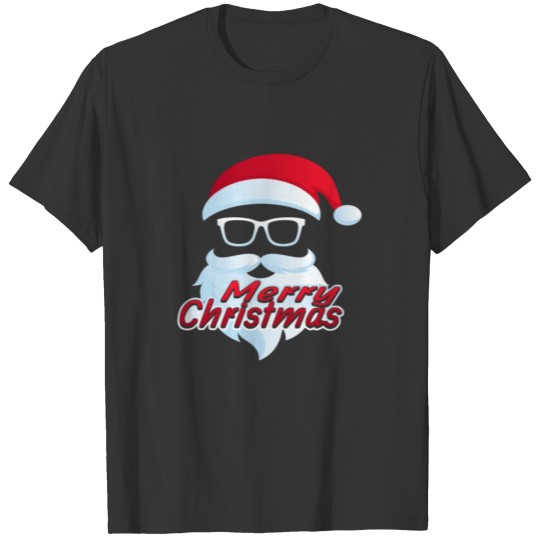 Merry Christmas Santa Claus celebration happy T-shirt
