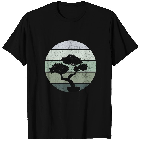 Bonsai Tree Japanese Tradition Pacific ocean T Shirts
