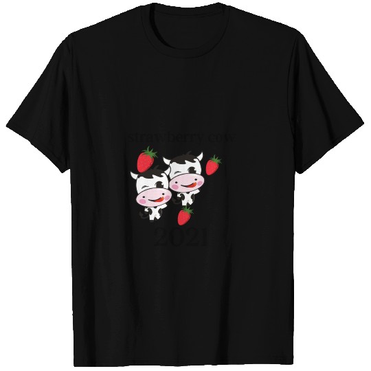 strawberry cow costume funny T Shirts